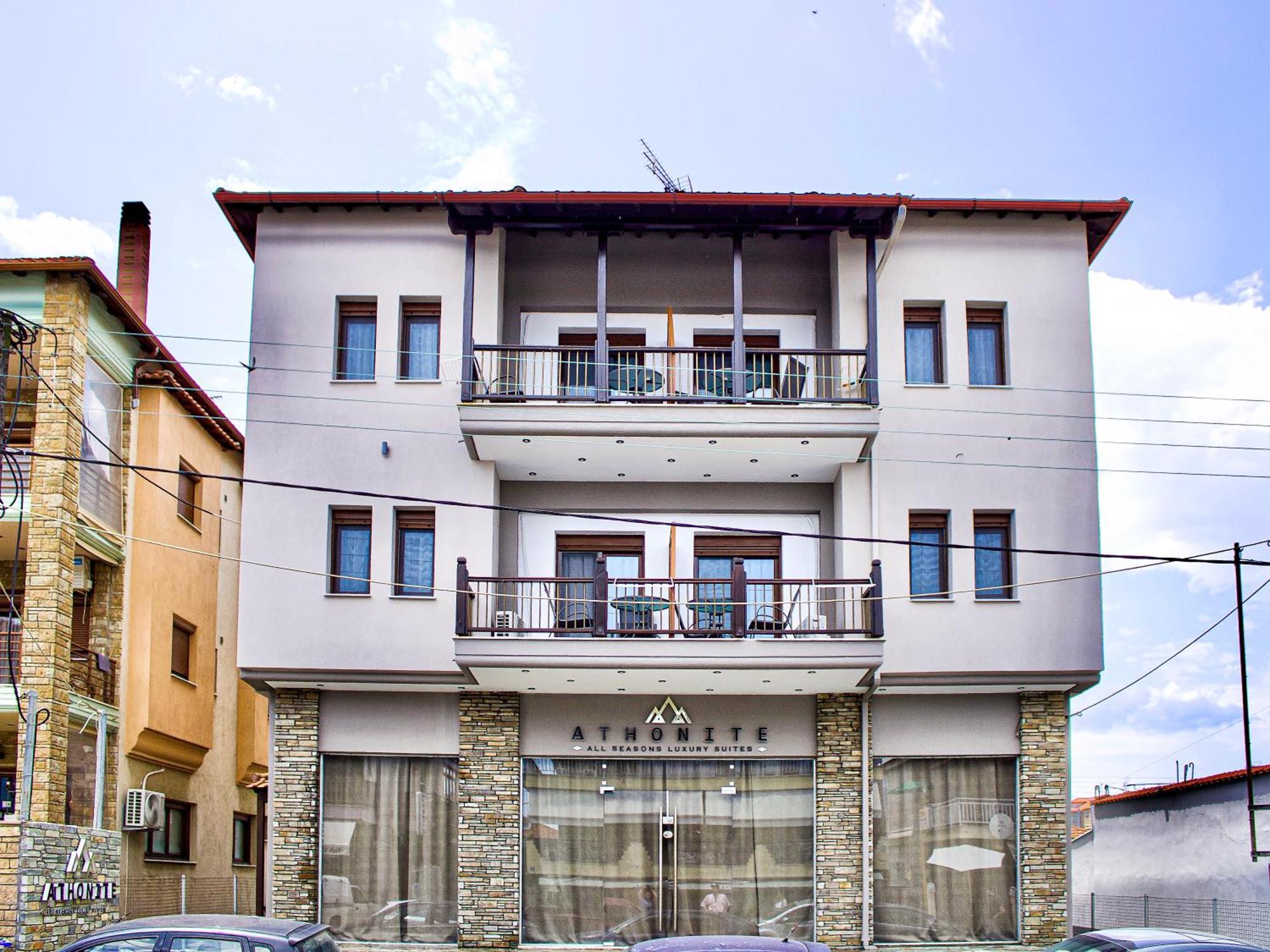 Athonite All Seasons Luxury Suites Ierissós Buitenkant foto